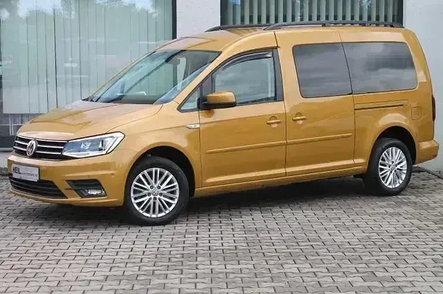 Gebraucht VW Caddy Maxi 150 PS (110 kW) 2020 Gelb Van / Kleinbus