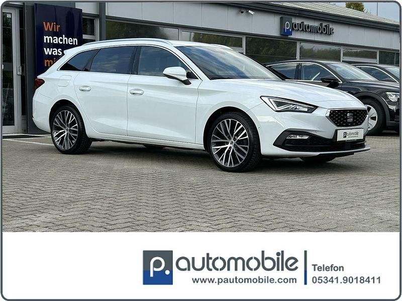 ´nevada´ weiss Gebraucht 2022 Seat Leon ST XCELLENCE Kombi | 19.980 € (Guter Preis) - Bild 1/4
