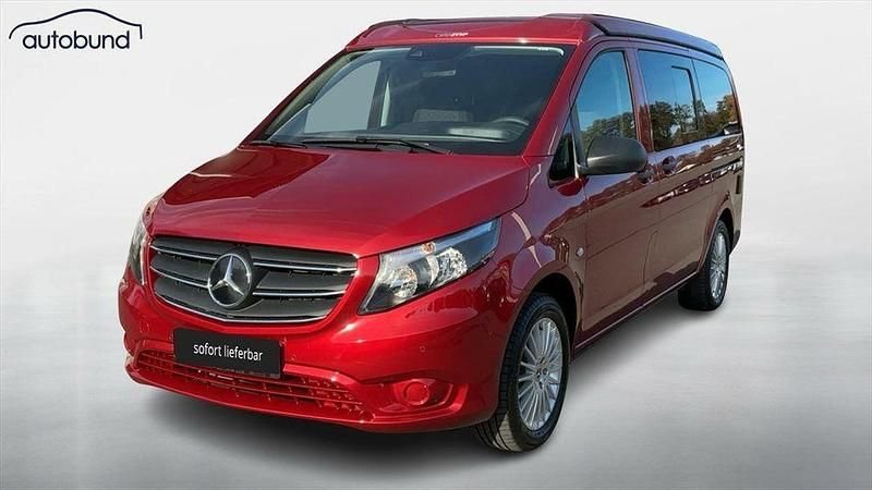 Rot Neu 2025 Mercedes Vito Kombi | 58.870 € (Teuer) - Bild 1/4
