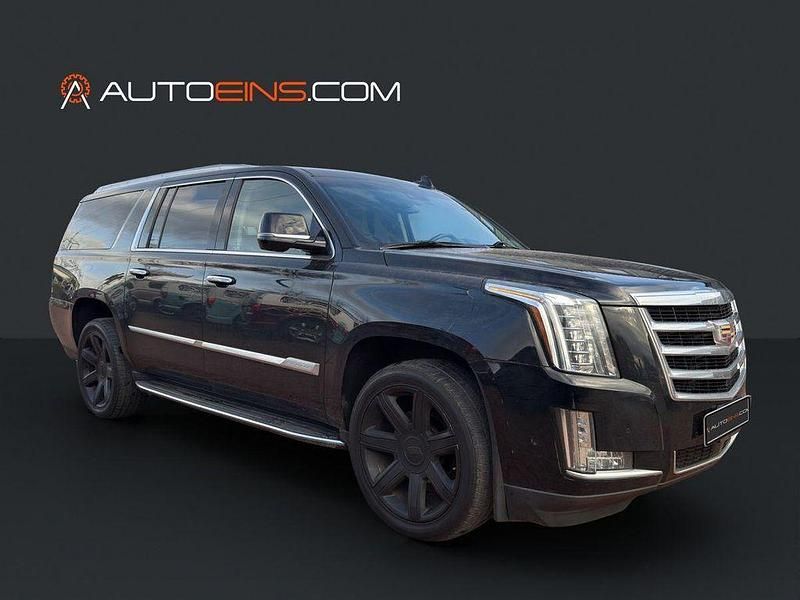 Schwarz Gebraucht 2019 Cadillac Escalade SUV | 43.000 € (Teuer) - Bild 1/4