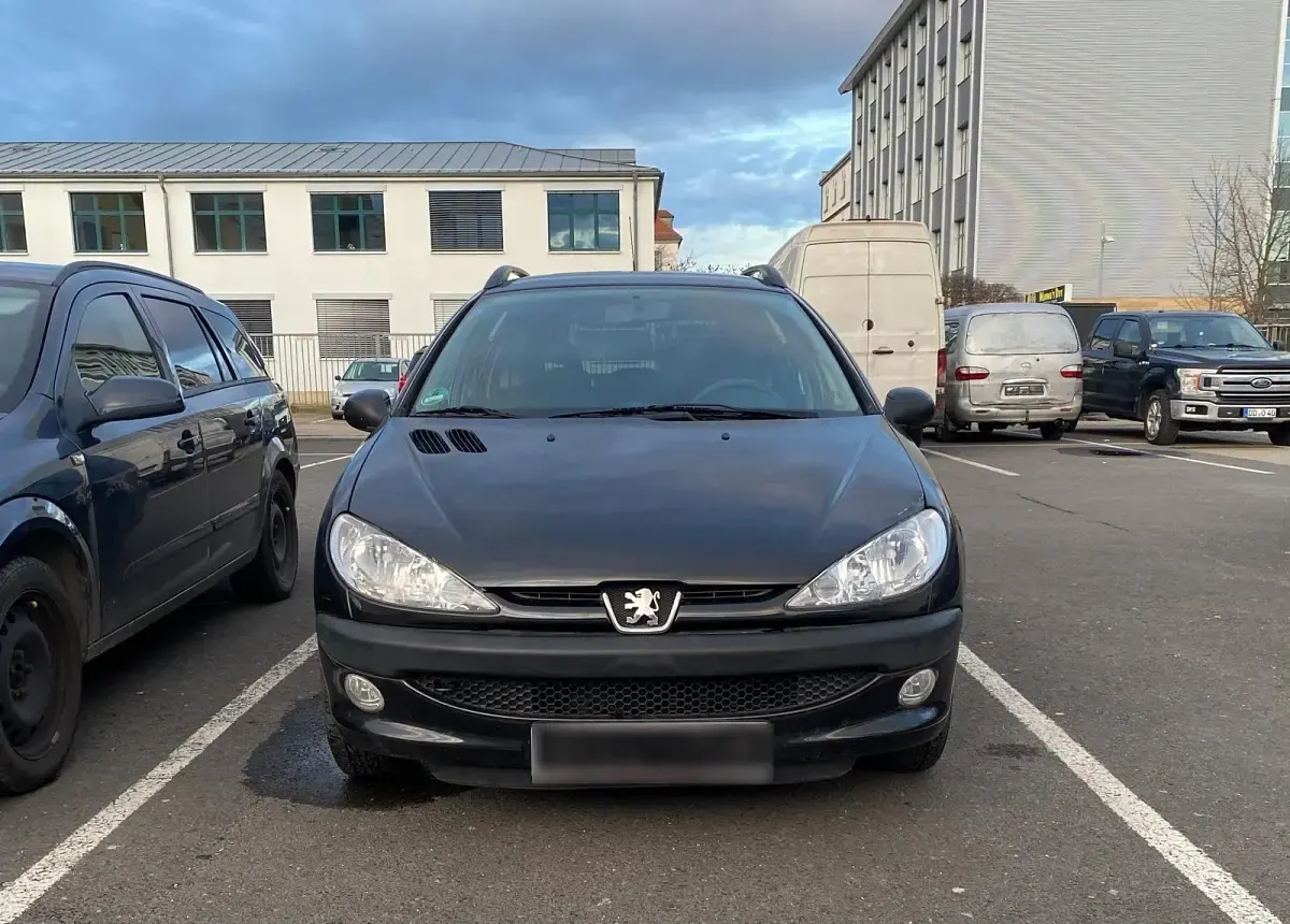 Gebraucht Peugeot 206 2007 Silber Kombi