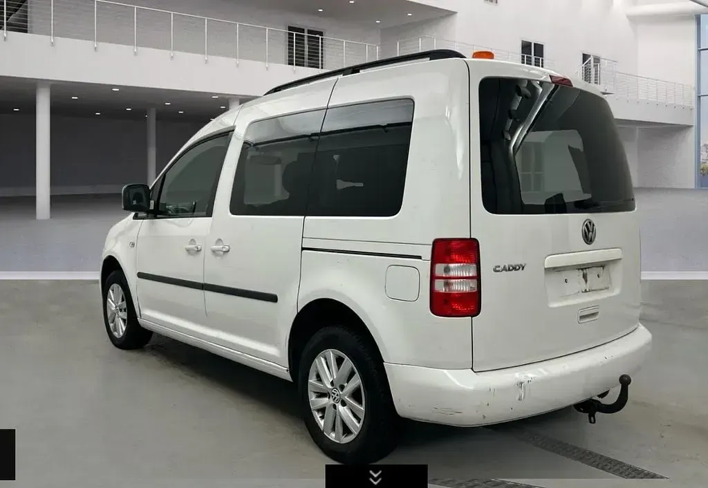 Gebraucht VW Caddy Comfortline 109 PS (80 kW) 2014 Weiß Van / Kleinbus