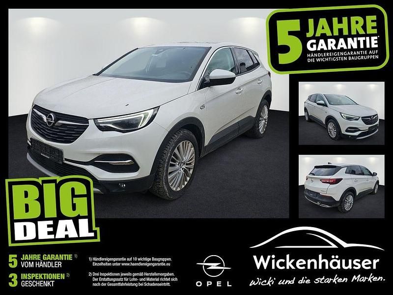 Perlmutt weiss Gebraucht 2018 Opel Grandland X Innovation SUV | 21.990 € (Teuer) - Bild 1/4