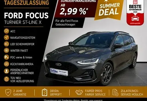 Gebraucht Ford Focus ST-Line X 125 PS (91 kW) 2026 Kombi