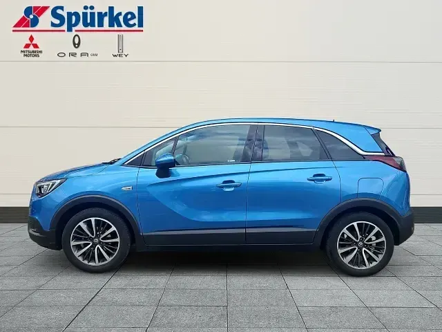 Gebraucht Opel Crossland Innovation 82 PS (60 kW) 2017 M2) (blau SUV