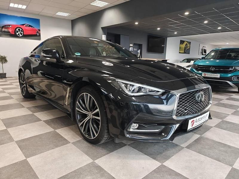 Gebraucht Infiniti Q60 Premium 211 PS (155 kW) 2018 Schwarz Coupé