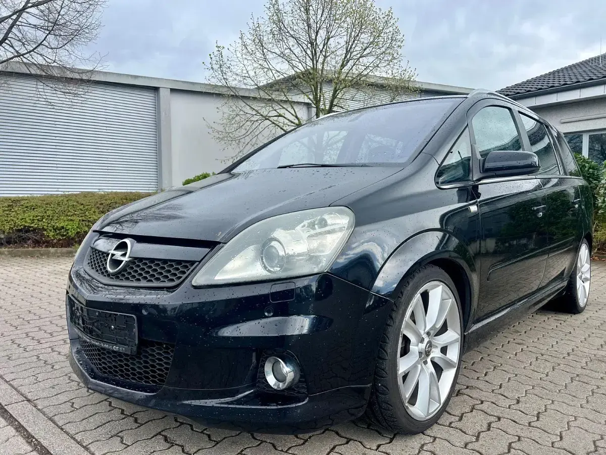 Gebraucht Opel Zafira OPC 241 PS (177 kW) 2007 Schwarz Van / Kleinbus