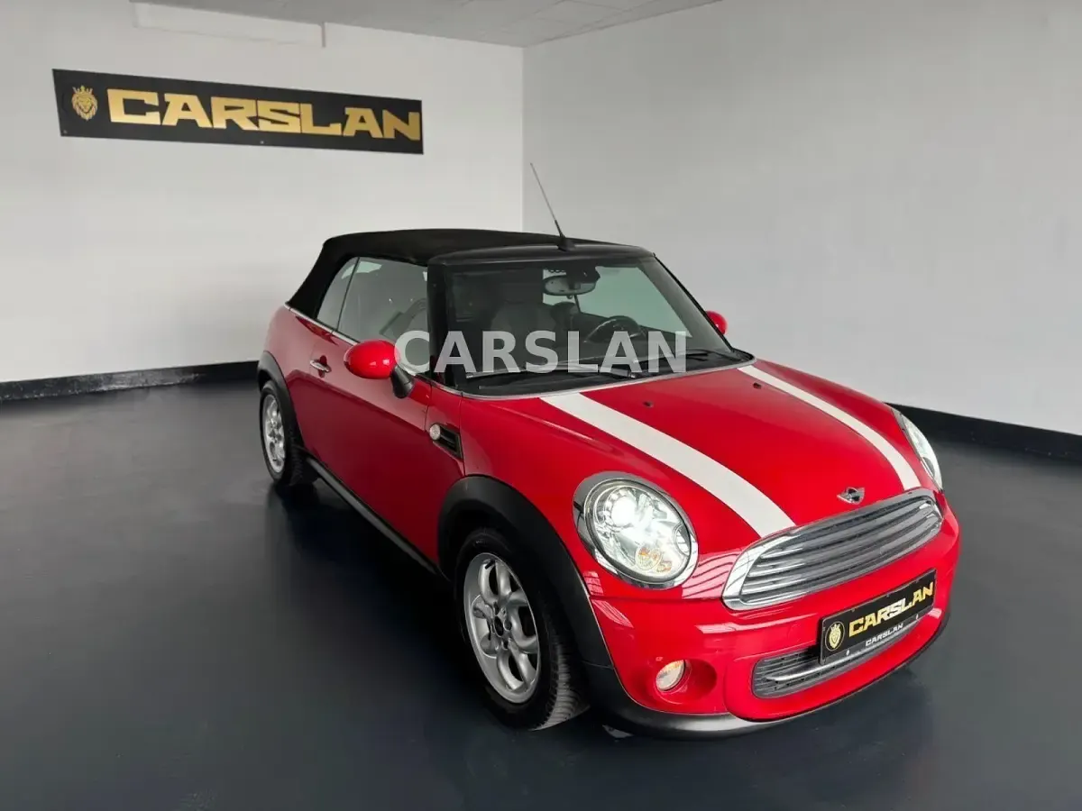 Gebraucht Mini Cooper Cabriolet 122 PS (89 kW) 2013 Rot Cabrio