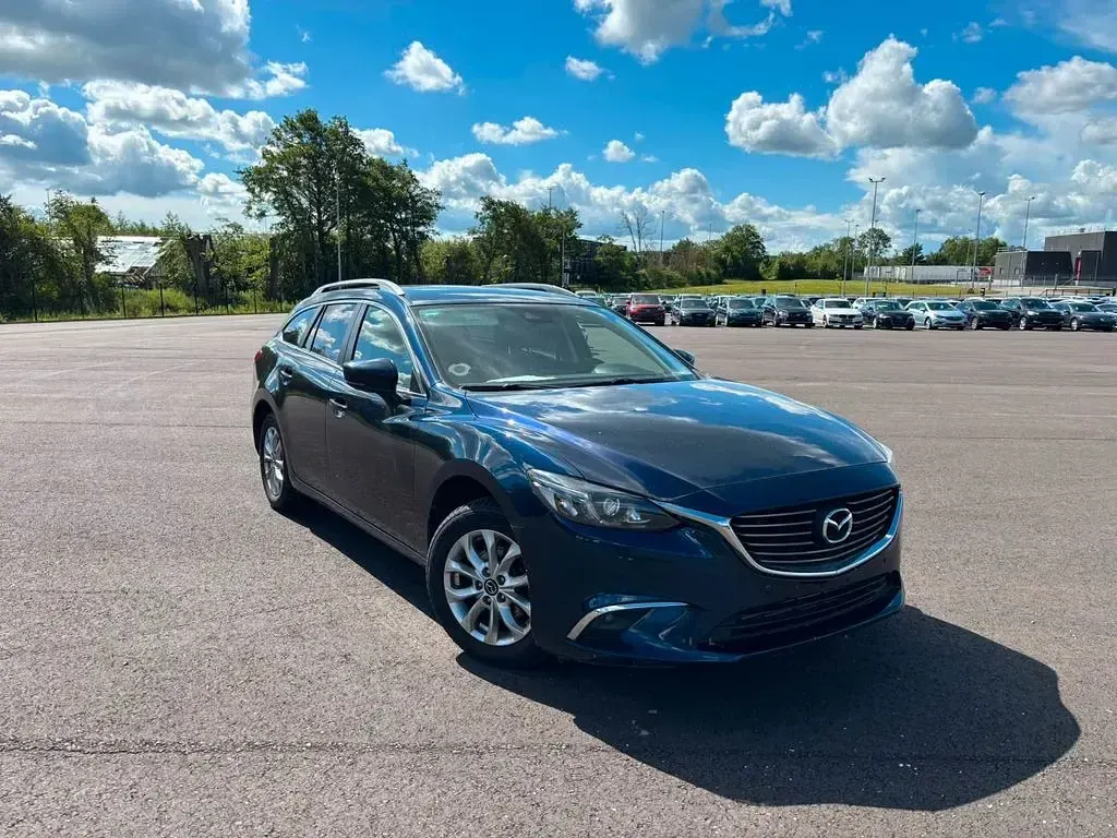 Gebraucht Mazda 6 150 PS (110 kW) 2018 Blau Kombi