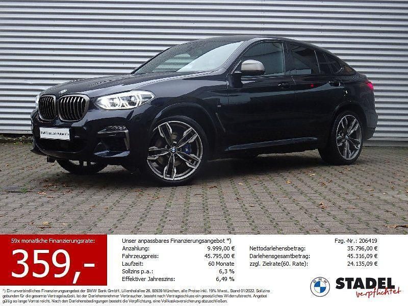 Schwarz Gebraucht 2021 BMW X4 M Sport SUV | 43.995 € (Fairer Preis) - Bild 1/4