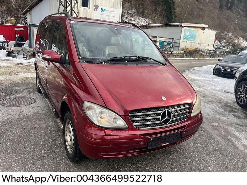 Rot Gebraucht 2005 Mercedes Viano Van / Kleinbus | 4.390 € (Superpreis) - Bild 1/4