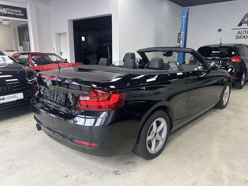 Usata BMW 220 190 CV (139 kW) 2015 Nero Cabrio