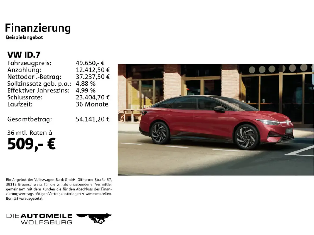 Gebraucht VW ID.7 Pro 210 kW (286 PS) 2025 Limousine