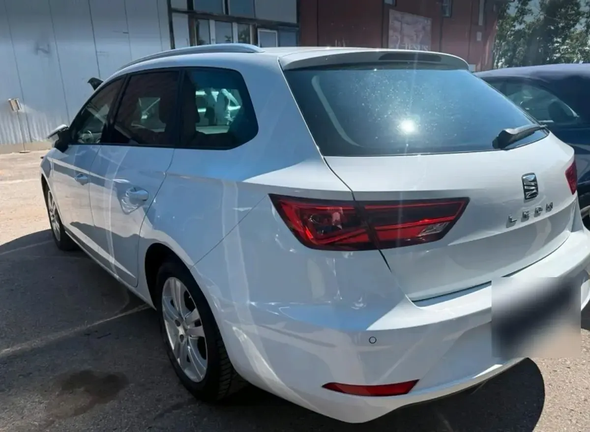 Gebraucht Seat Leon ST 115 PS (84 kW) 2019 Weiß Kombi