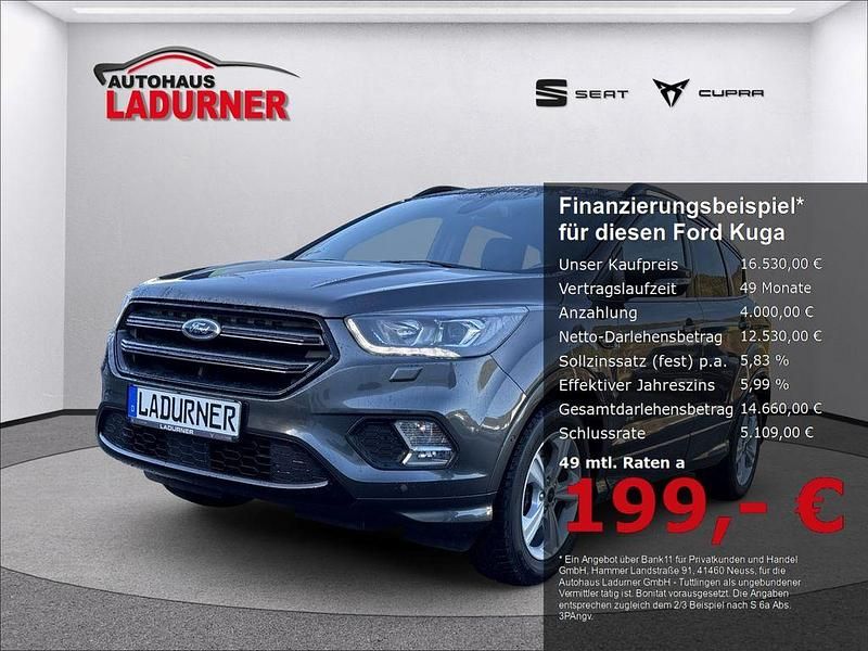 Metallic) (grau Gebraucht 2019 Ford Kuga ST-Line SUV | 16.530 € (Fairer Preis) - Bild 1/4