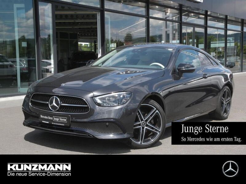 Metalliclack graphitgrau Gebraucht 2021 Mercedes E220 Avantgarde Coupé | 42.050 € (Etwas zu teuer) - Bild 1/4
