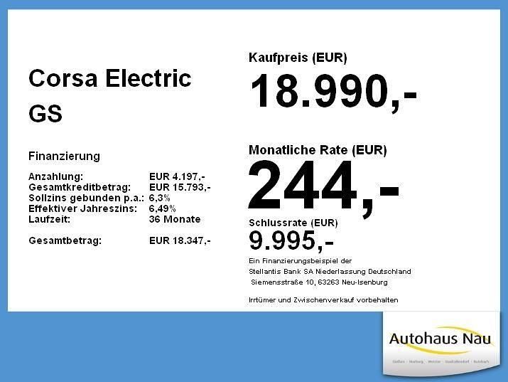 Gebraucht Opel Corsa-e 100 kW (136 PS) 2023 Diamant schwarz Kleinwagen