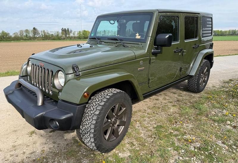 Second-hand Jeep Wrangler 200 CP (147 kW) 2017 Verde SUV