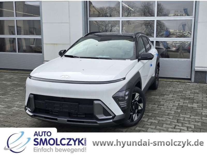 Weiss Neu 2024 Hyundai Kona Prime SUV | 31.490 € (Fairer Preis) - Bild 1/4