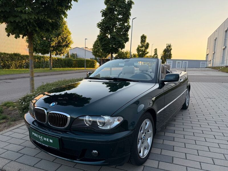 Grün Gebraucht 2004 BMW 320 Cabriolet Performance Cabrio | 11.676 € (Fairer Preis) - Bild 1/4
