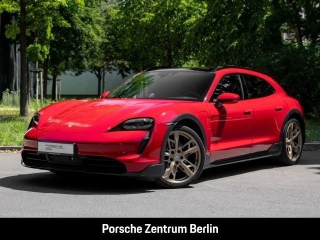 Karminrot Gebraucht 2023 Porsche Taycan Cross Turismo Limousine | 76.930 € (Fairer Preis) - Bild 1/4