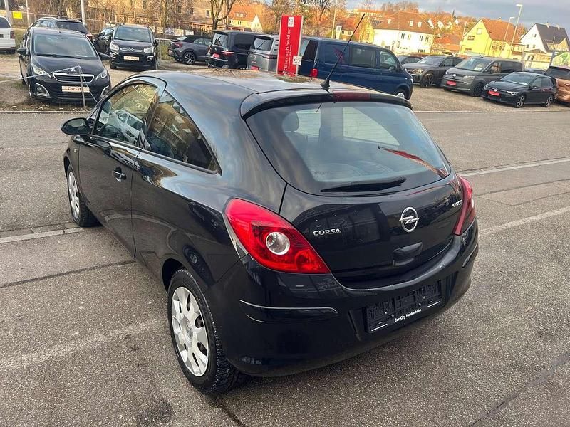 Gebraucht Opel Corsa Edition 69 PS (50 kW) 2012 Karbonschw graphitschw midnigh Kleinwagen