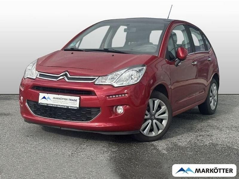 Rot Gebraucht 2015 Citroën C3 PureTech Kleinwagen | 4.990 € (Fairer Preis) - Bild 1/4