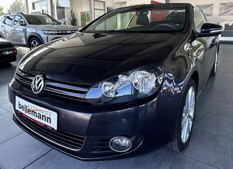 Grau Gebraucht 2015 VW Golf Cabriolet LOUNGE Cabrio | 11.850 € (Fairer Preis) - Bild 1/4