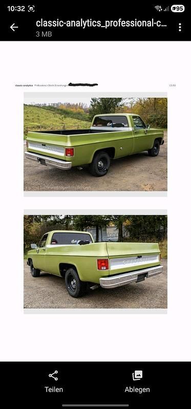 Gebraucht Chevrolet C10 175 PS (128 kW) 1973 Grün