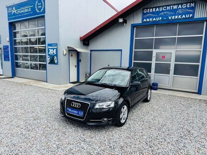 Brillantschwarz Gebraucht 2012 Audi A3 Attraction Kleinwagen | 5.400 € (Fairer Preis) - Bild 1/4