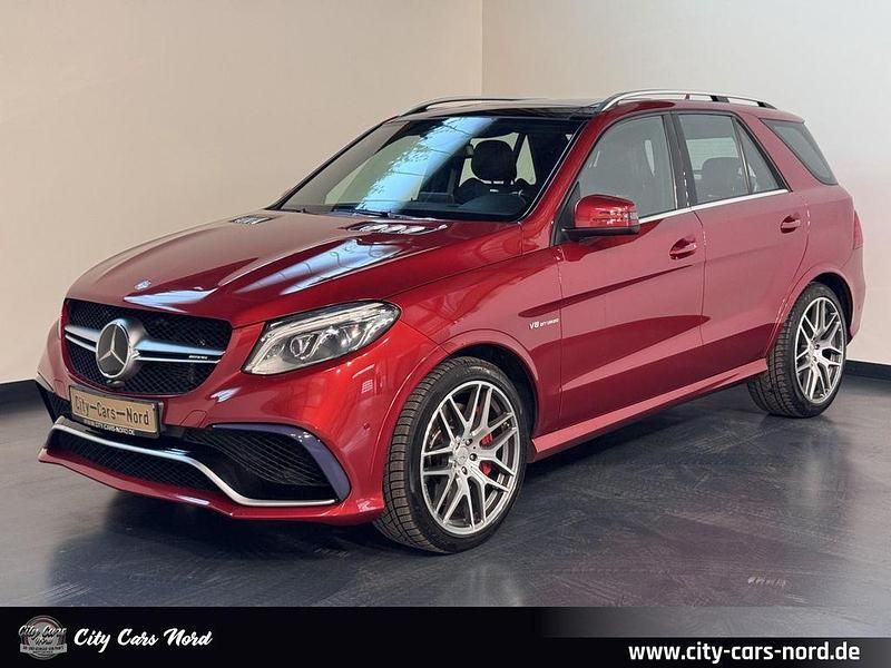 Rot Gebraucht 2016 Mercedes GLE63 AMG AMG SUV | 44.299 € (Superpreis) - Bild 1/4