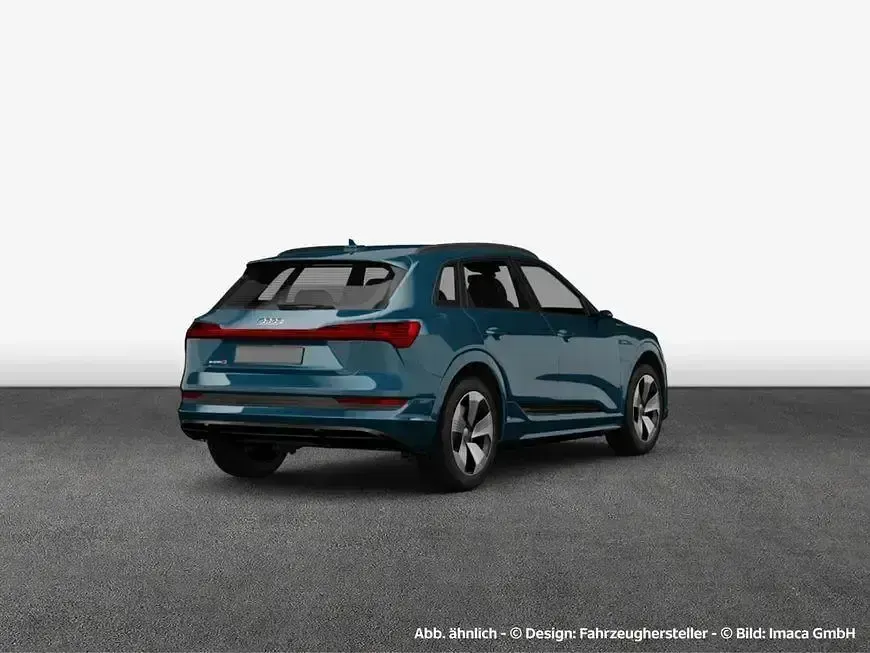Gebraucht Audi e-tron Advanced 300 kW (408 PS) 2020 Galaxisblau metallic SUV