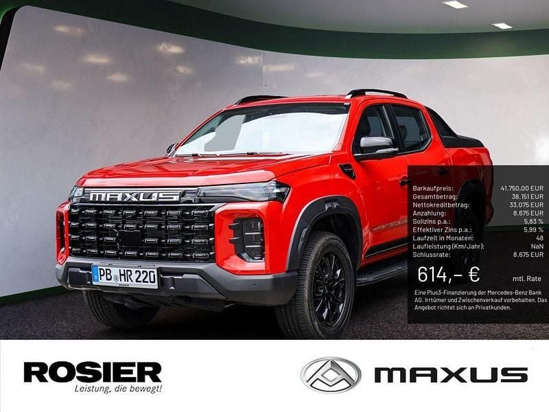 Rot / chinese red Gebraucht 2025 Maxus T60 Abholung | 41.750 € (Superpreis) - Bild 1/4