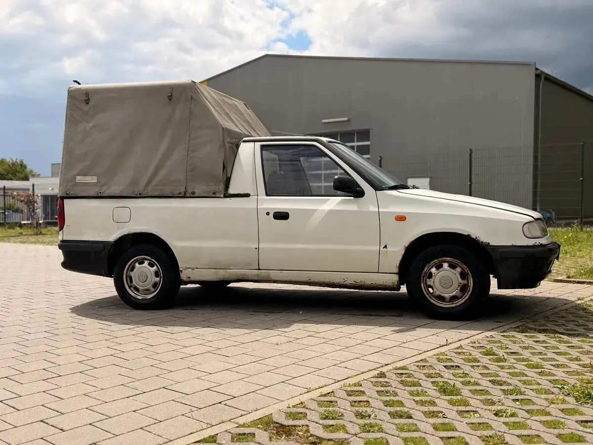Brugt VW Caddy 64 HK (47 kW) 1998 Hvid MPV
