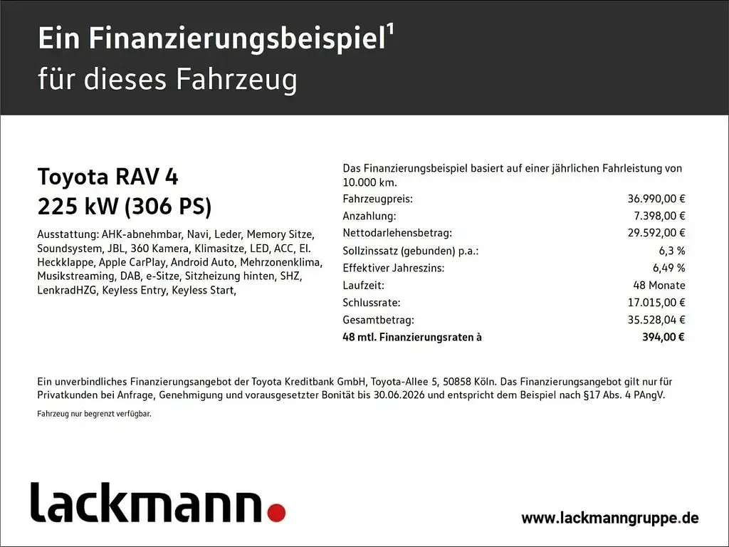 Gebraucht Toyota RAV4 Hybrid Style 306 PS (225 kW) 2022 SUV