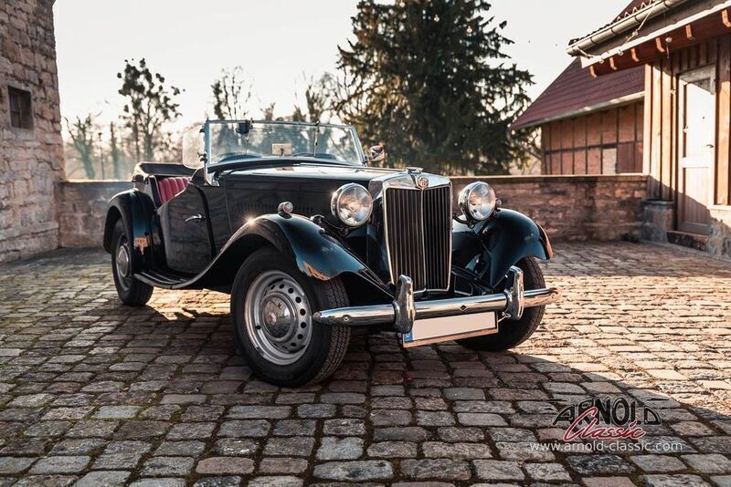 Gebraucht MG TD 54 PS (39 kW) 1952 Schwarz Cabrio