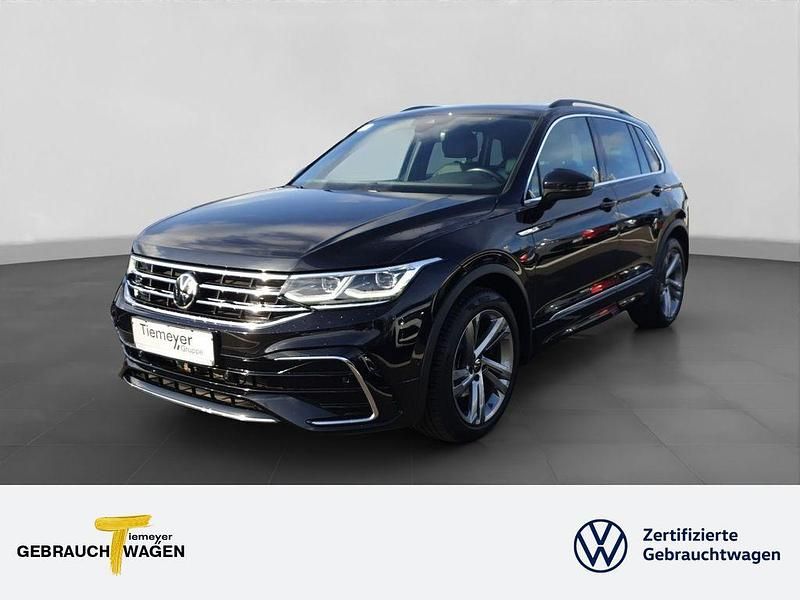 Schwarz Gebraucht 2023 VW Tiguan R-line SUV | 33.860 € (Guter Preis) - Bild 1/4