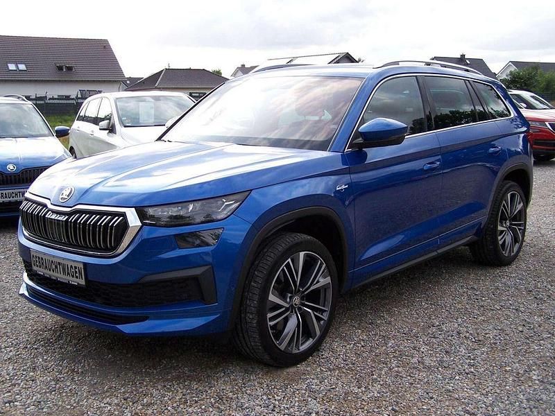 Blau Gebraucht 2022 Skoda Kodiaq LAURIN & KLEMENT SUV | 41.480 € (Etwas zu teuer) - Bild 1/4
