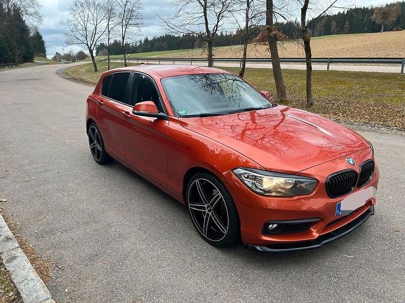 Gebraucht BMW 118 Advantage 136 PS (100 kW) 2017 Orange Kleinwagen