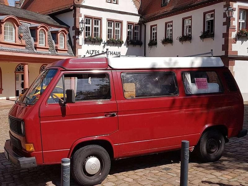 Rot Gebraucht 1988 VW T3 Van | 18.000 € - Bild 1/4