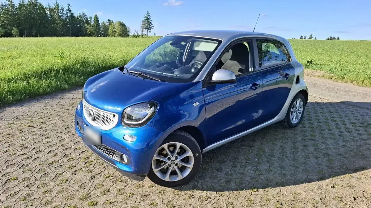 Occasion Smart ForFour Electric Drive 60 kW (82 ch) 2019 Bleue Berline