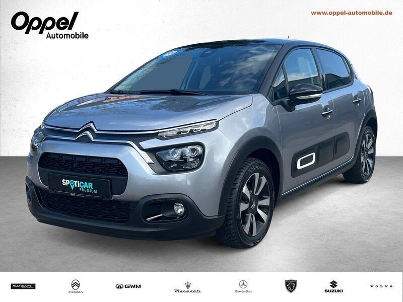 Grau Gebraucht 2023 Citroën C3 PureTech Kleinwagen | 14.780 € (Etwas zu teuer) - Bild 1/3