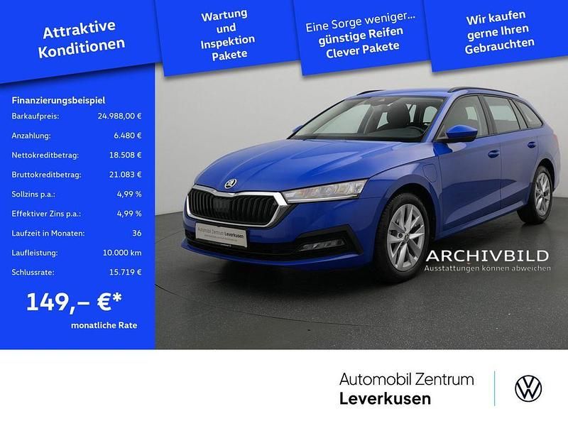 Blau Gebraucht 2023 Skoda Octavia Ambition Kombi | 24.988 € (Guter Preis) - Bild 1/4