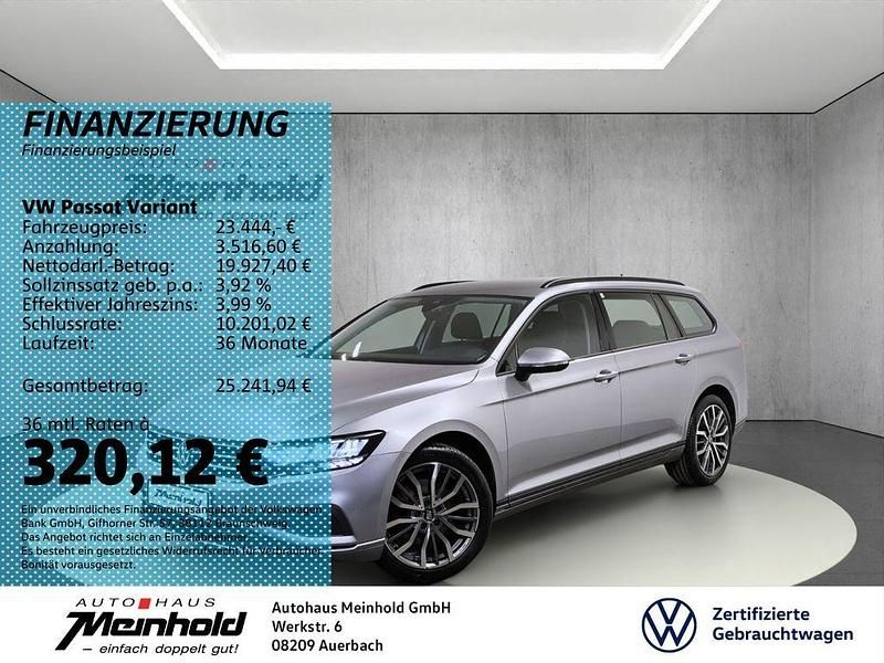 Silber Gebraucht 2022 VW Passat Kombi | 23.444 € (Fairer Preis) - Bild 1/4