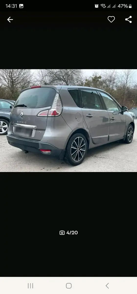 Gebraucht Renault Scénic III 115 PS (84 kW) 2013 Grau Kombi