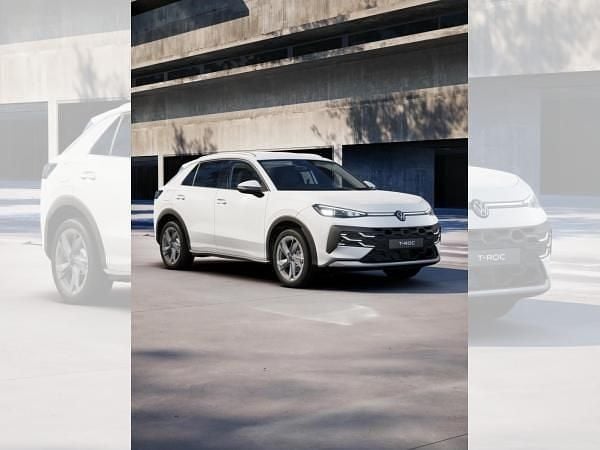 Weiß (pure white uni) Neu 2025 VW T-Roc Style SUV | 31.098 € - Bild 1/4