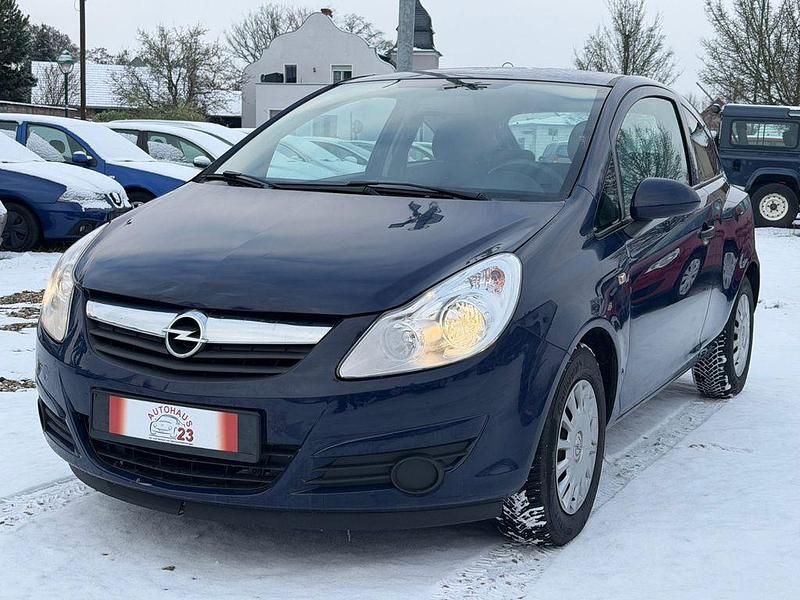 Używany Opel Corsa Edition 60 KM (44 kW) 2009 Niebieski Sedan/Limuzyna