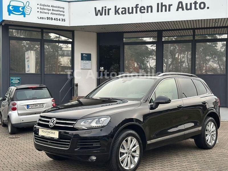 Schwarz Gebraucht 2014 VW Touareg Exclusive SUV | 14.990 € (Guter Preis) - Bild 1/4