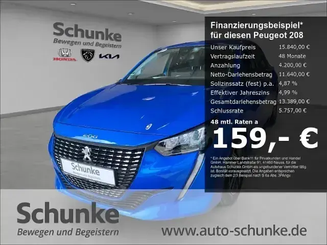 Gebraucht Peugeot 208 Allure 101 PS (74 kW) 2024 Kleinwagen