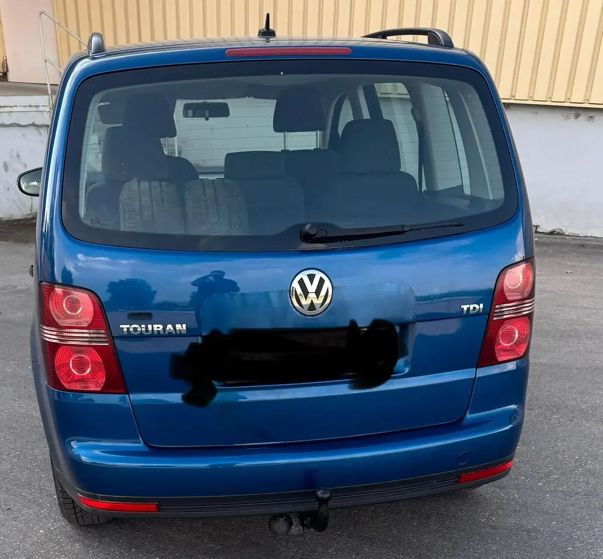 Gebraucht VW Touran 109 PS (80 kW) 2009 Blau Van / Kleinbus